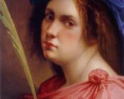 阿特米西亚 真蒂莱斯基 : Self-Portrait as a Female Martyr